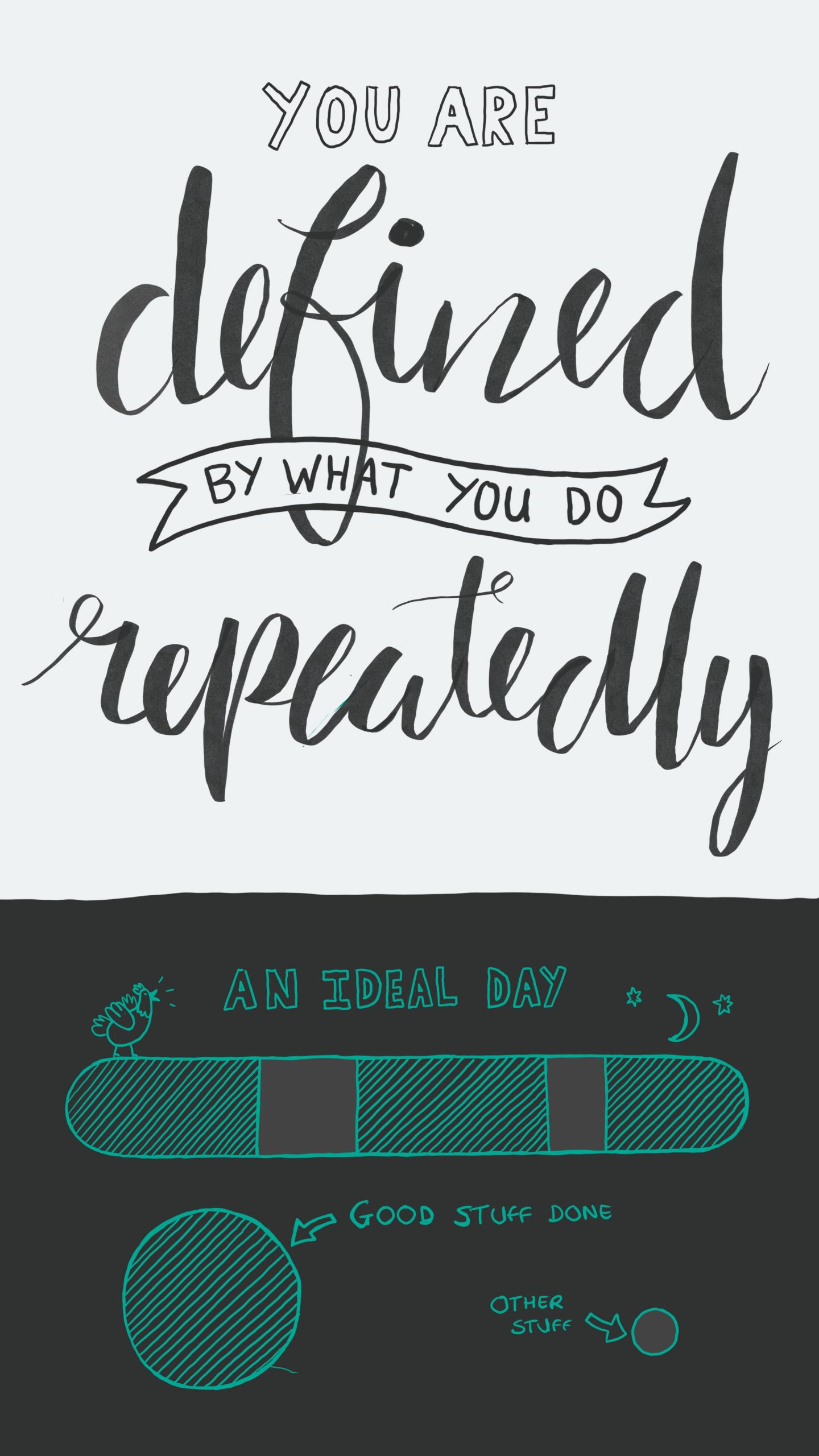 Freelance advice: You are defined by what you do repeatedly