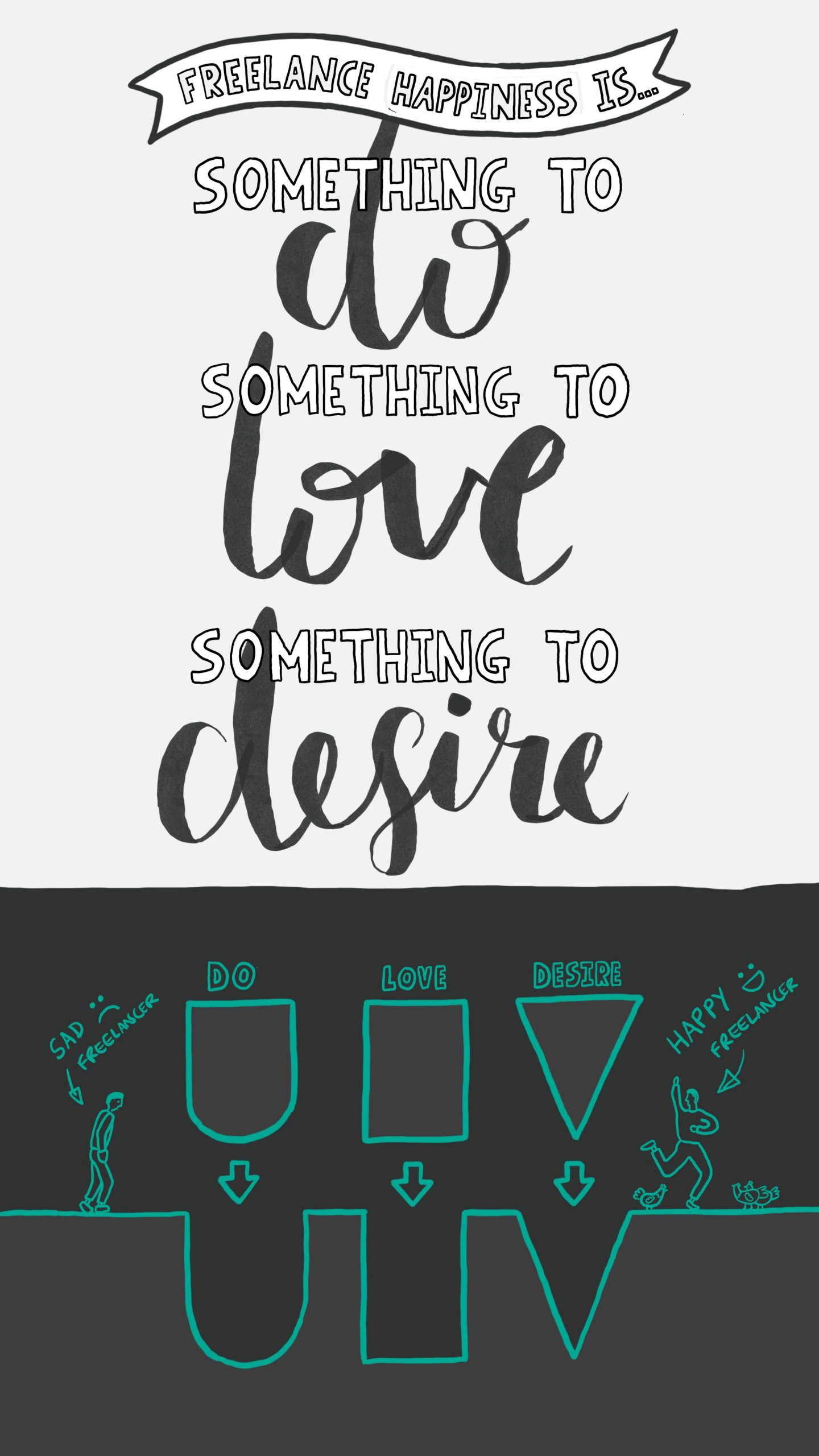 Freelance advice: something to do, something to love, something to desire